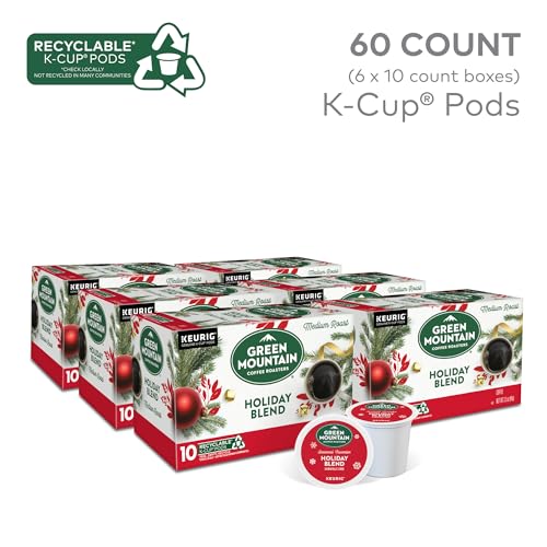 Green Mountain Holiday Blend K-Cup Pods, 60 count