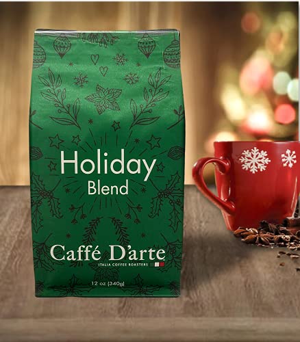 Caffé D'arte Holiday Seasonal Blend Whole Bean 12oz