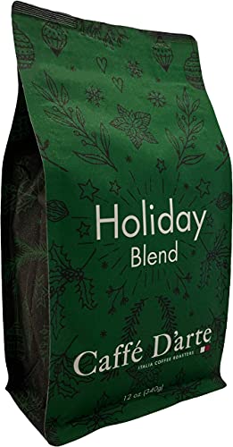 Caffé D'arte Holiday Seasonal Blend Whole Bean 12oz