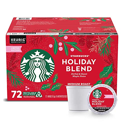 Starbucks Holiday Blend K Cup Pods, 29.2 Oz