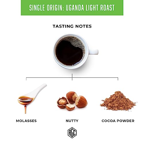 Organic Single Origin Uganda Light Roast Coffee Beans