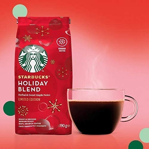 Starbucks Holiday Blend Whole Bean Coffee - 1Lb