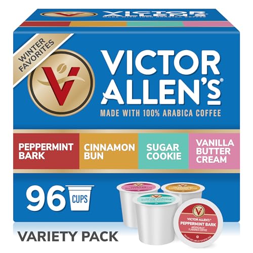 Victor Allen's Winter Wonderland Variety Pack, 96 Count