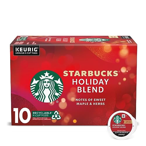 Starbucks Holiday Blend K-Cup Pods, 10 Pack