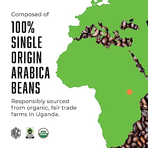 Organic Single Origin Uganda Light Roast Coffee Beans