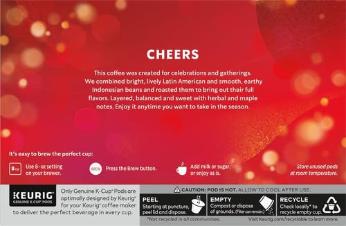 Starbucks Holiday Blend K-Cup Pods, 10 Pack