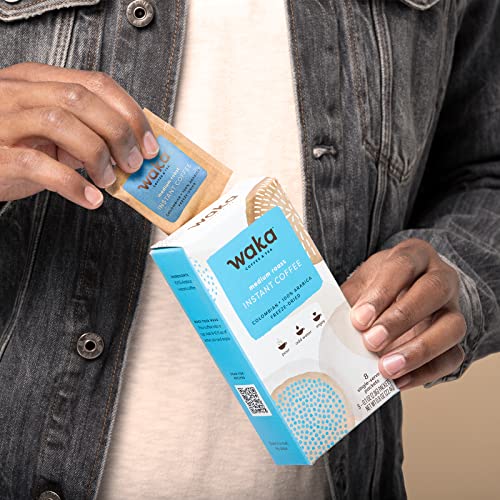 Waka Instant Coffee 2-Box Combo Arabica Beans