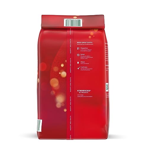 Starbucks Holiday Blend Medium Roast Ground Coffee 10oz
