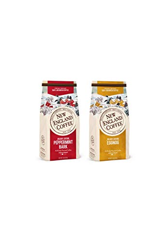 New England Coffee Favorites Bundle: Peppermint & Eggnog