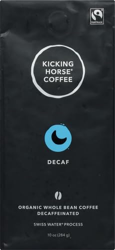 Organic Decaf Dark Roast Whole Bean Coffee - 10 Oz