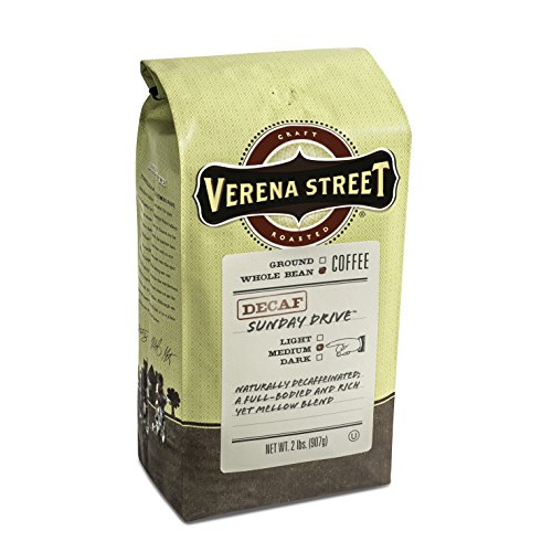 Verena Street 2lb Whole Bean Decaf Coffee