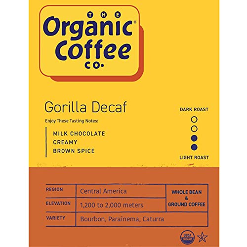 Organic Gorilla Decaf Whole Bean Coffee (2lb)