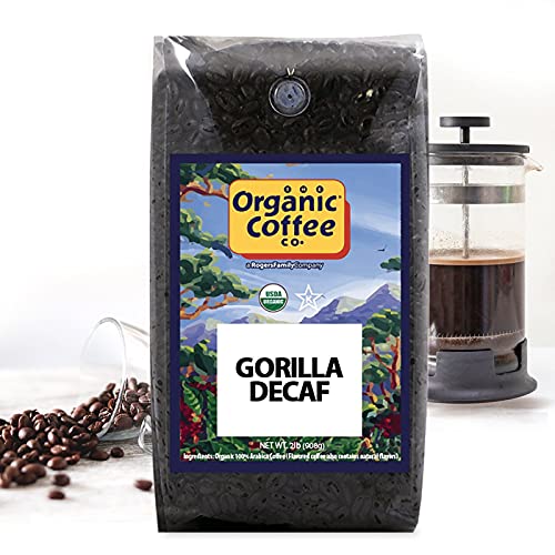 Organic Gorilla Decaf Whole Bean Coffee (2lb)