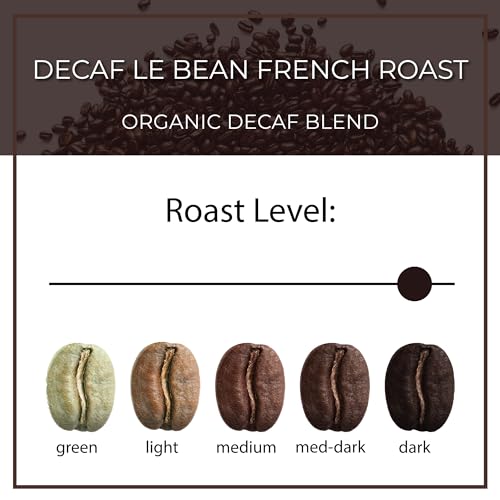 Organic Water Processed DECAF Dark French Whole Bean