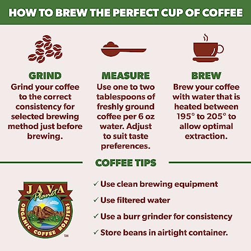Organic Swiss Water Decaf Peru Whole Bean Coffee, 1LB