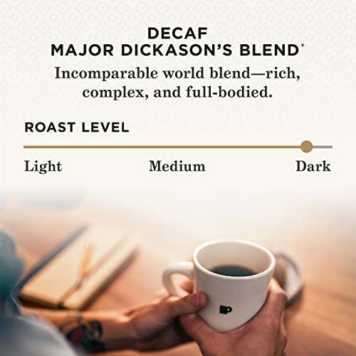 Peet's Decaf Major Dickason's Dark Roast Ground Coffee