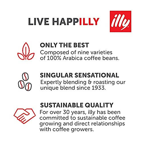Illy Italian Decaf Whole Bean Coffee - 8.8oz