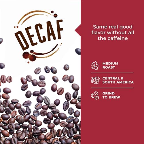Real Good Coffee Company Decaf Medium Roast Whole Beans