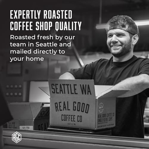 Real Good Coffee Company Decaf Medium Roast Whole Beans