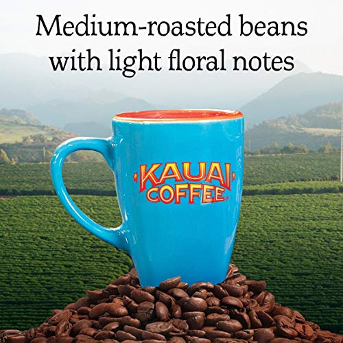 Kauai Coffee Decaf Medium Roast, 24 oz Whole Bean