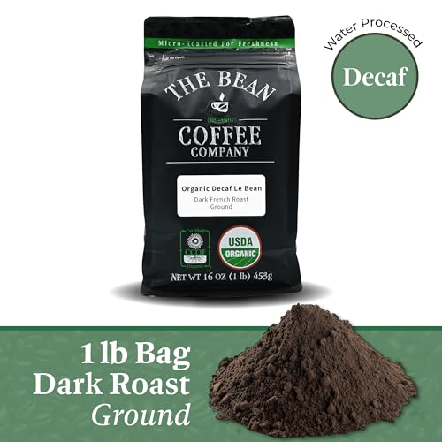 Organic Water Processed DECAF Ground Coffee 16 oz