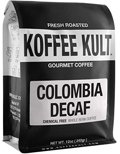 Koffee Kult Colombia Decaf Whole Bean Coffee Medium Roast