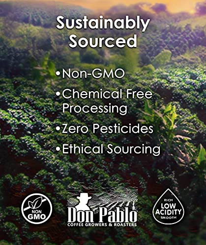 2lb Don Pablo Colombian Decaf Light Roast Whole Bean Coffee