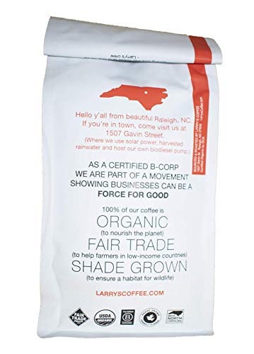 Larry's Beans Organic Decaffeinated Coffee Twilight, 12 oz