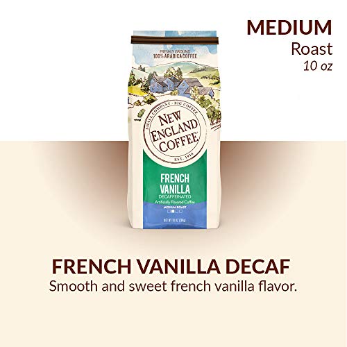 New England French Vanilla Decaf Medium Roast Coffee