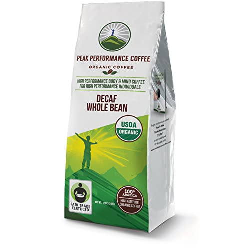 Organic Decaf Coffee: Fair Trade, Low Acid, Antioxidant-rich Medium Roast