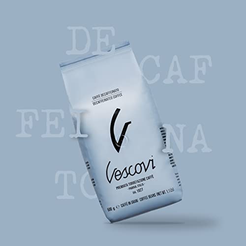 V Vescovi Premium Decaf Italian Espresso Beans 1.1lb