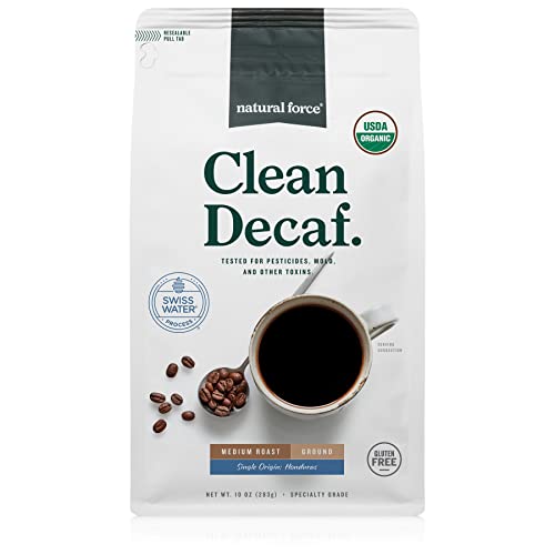Natural Force Organic Swiss Water Decaf Coffee 10 oz