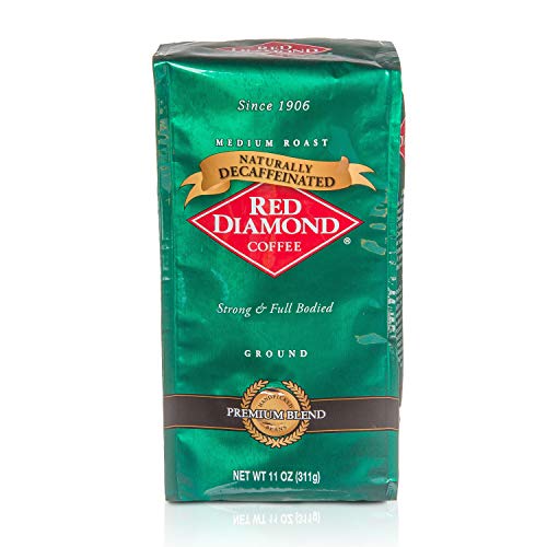 Decaf Red Diamond Ground Coffee, Medium Roast, Full-Bodied