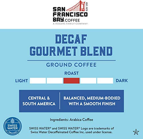 San Francisco Bay Decaf Gourmet Ground Coffee (28oz)