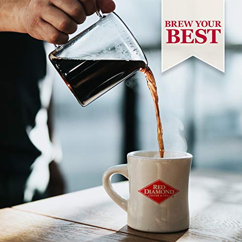 Decaf Red Diamond Ground Coffee, Medium Roast, Full-Bodied