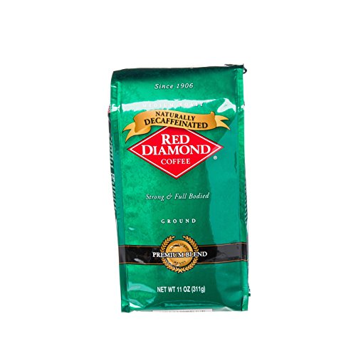 Decaf Red Diamond Ground Coffee, Medium Roast, Full-Bodied