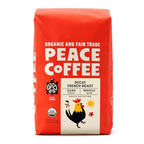Organic Fair Trade Decaf French Roast Whole Bean