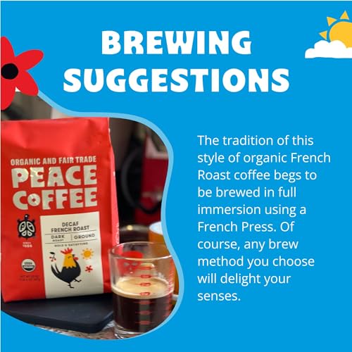 Organic Fair Trade Decaf French Roast Whole Bean