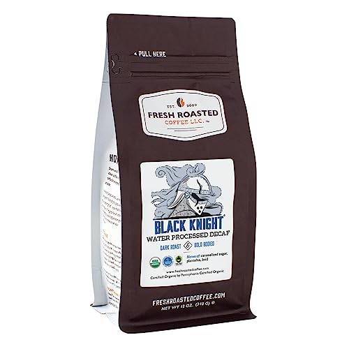 Fair Trade Organic Black Knight Water Decaf, Dark Roast