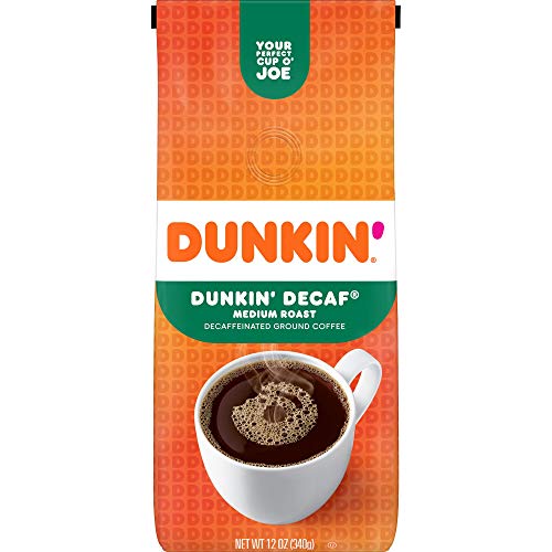 Dunkin' Original Blend Decaf Ground Coffee, 12 oz