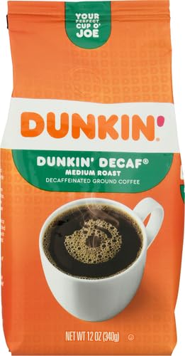 Dunkin' Original Blend Decaf Ground Coffee, 12 oz