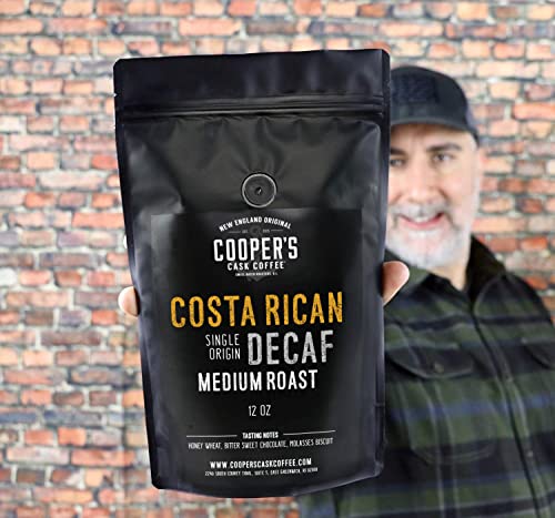 Costa Rican Decaf Coffee, Medium Roast - 12oz Bag