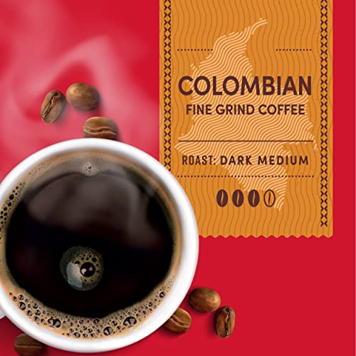 Tim Hortons Colombian Medium-Dark Roast Ground Coffee Bag