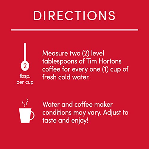 Tim Hortons Colombian Medium-Dark Roast Ground Coffee Bag