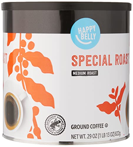 Amazon Brand Happy Belly Special Medium Roast Coffee