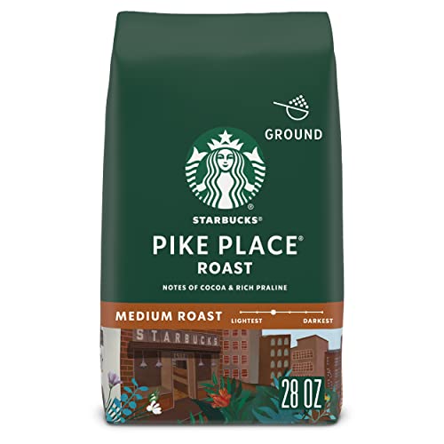 Starbucks Pike Place Roast Ground Coffee, 28 Oz