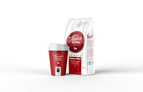 THOMAS Premium Blend Ground Coffee | Medium Roast | 12 oz