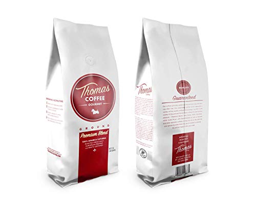 THOMAS Premium Blend Ground Coffee | Medium Roast | 12 oz