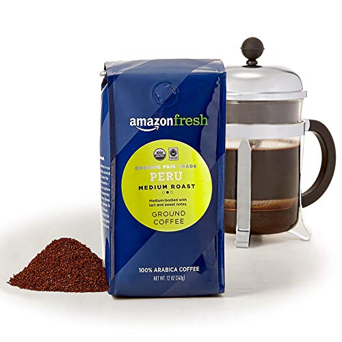 Organic Fair Trade Peru Medium Roast Ground Coffee