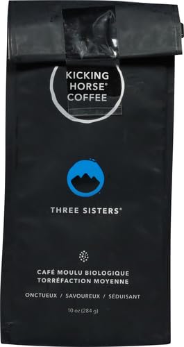 Three Sisters Kicking Horse Coffee, Medium Roast Ground